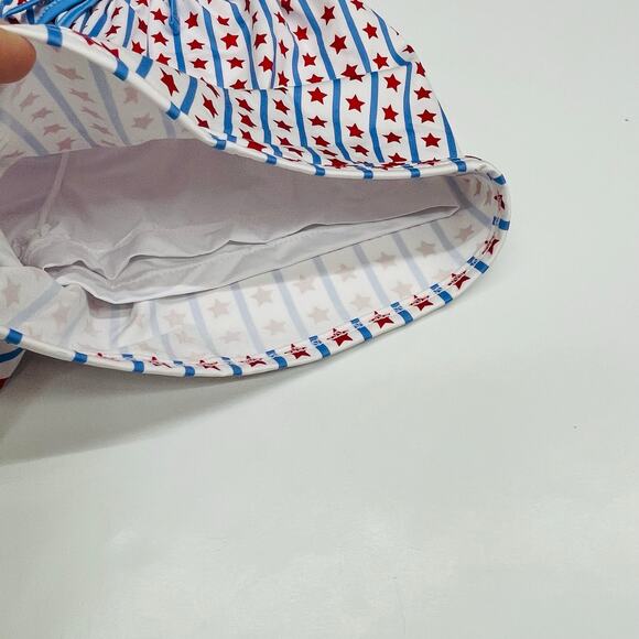 NWT James & Lottie Size 12M Swim Trunks in Stars & Stripes - Picture 2 of 4